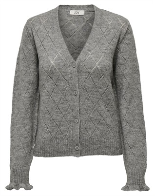 Letty V-Neck Structure Cardigan
